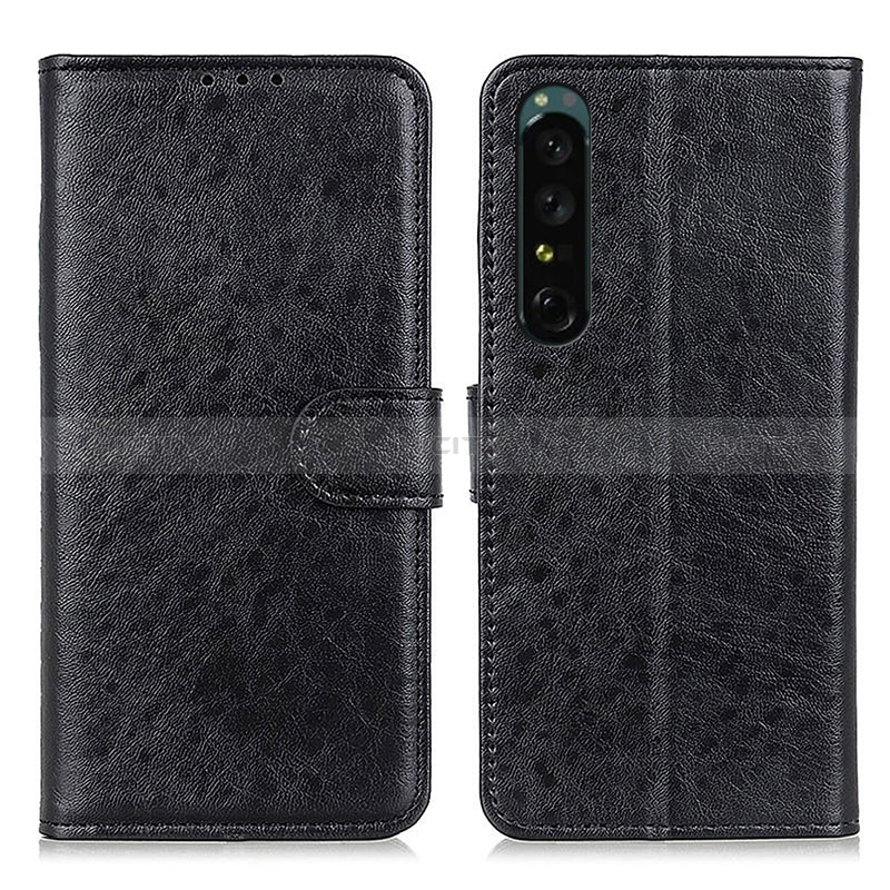 Handytasche Stand Schutzhülle Flip Leder Hülle A07D für Sony Xperia 1 V groß