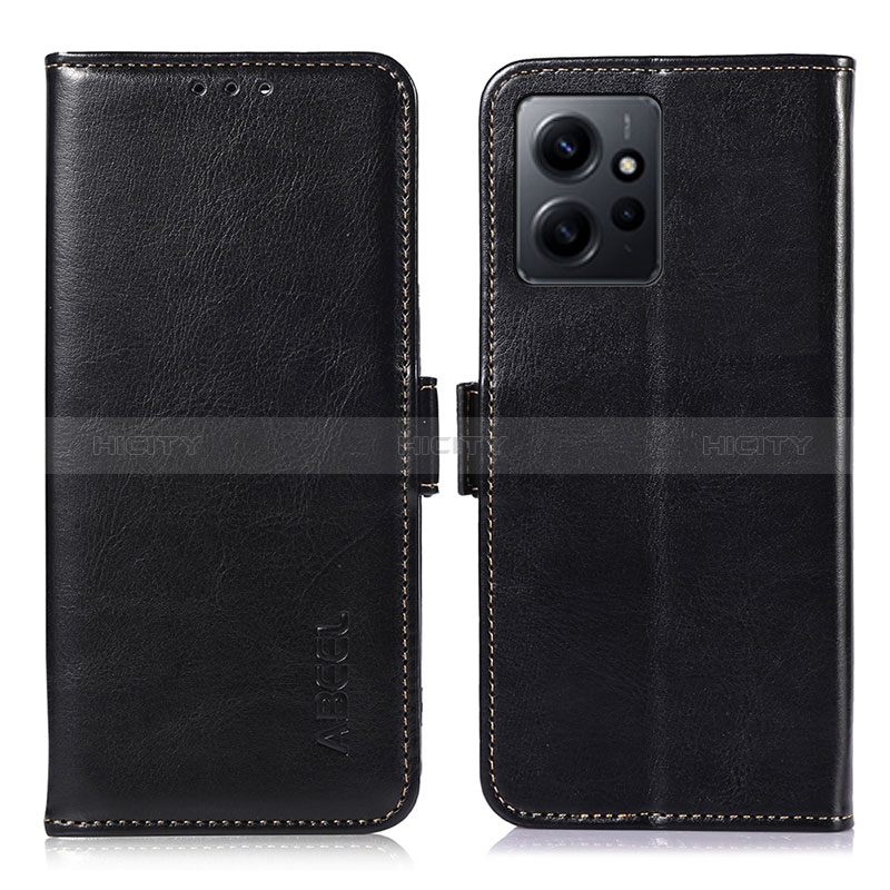 Handytasche Stand Schutzhülle Flip Leder Hülle A07D für Xiaomi Redmi Note 12 4G groß