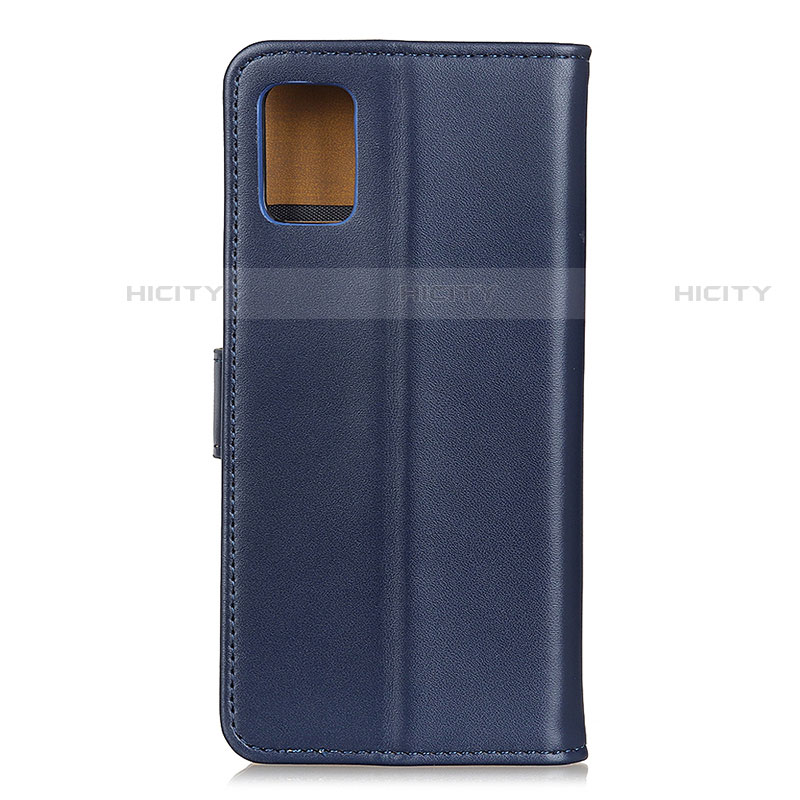 Handytasche Stand Schutzhülle Flip Leder Hülle A08D für Motorola Moto Edge S 5G Blau