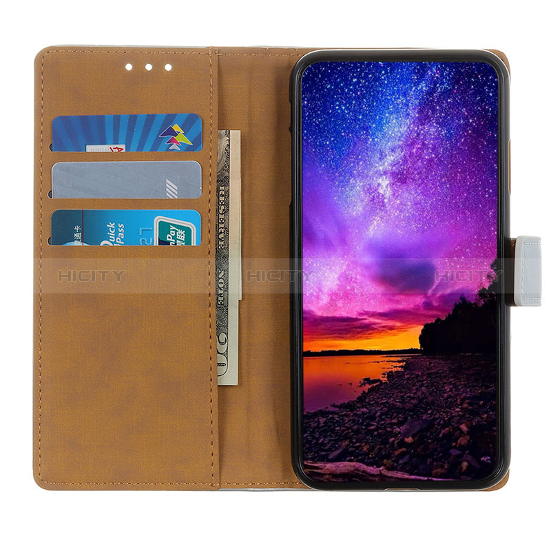 Handytasche Stand Schutzhülle Flip Leder Hülle A08D für Oppo A16