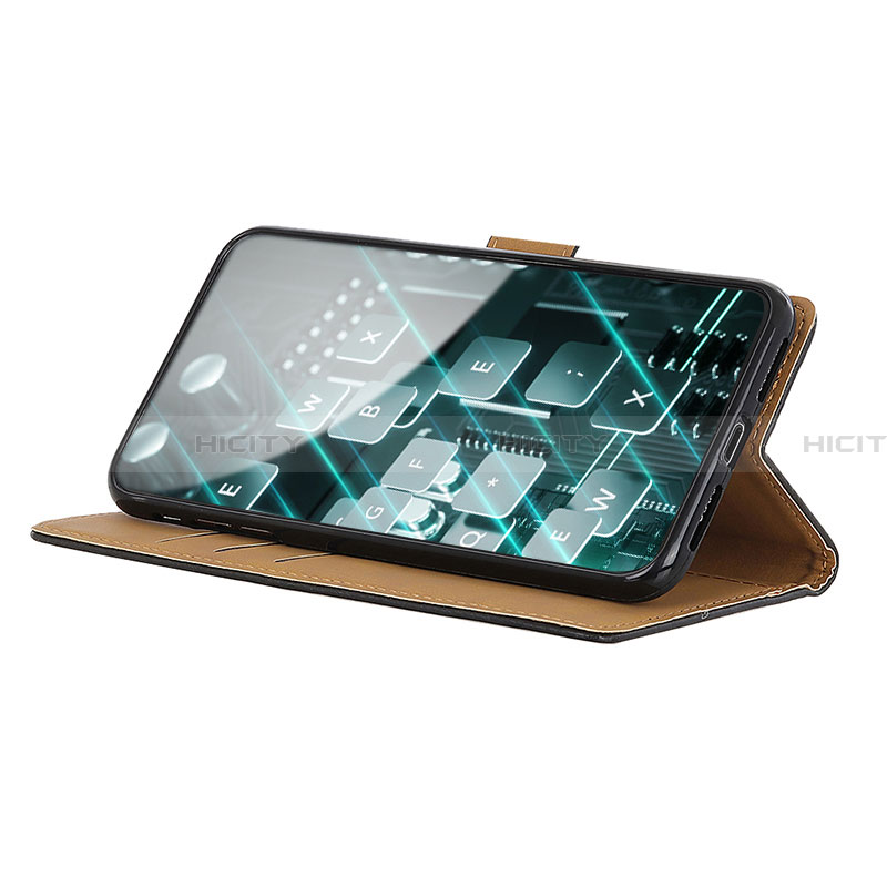 Handytasche Stand Schutzhülle Flip Leder Hülle A08D für Samsung Galaxy A02 groß