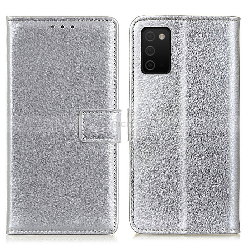 Handytasche Stand Schutzhülle Flip Leder Hülle A08D für Samsung Galaxy A02s groß