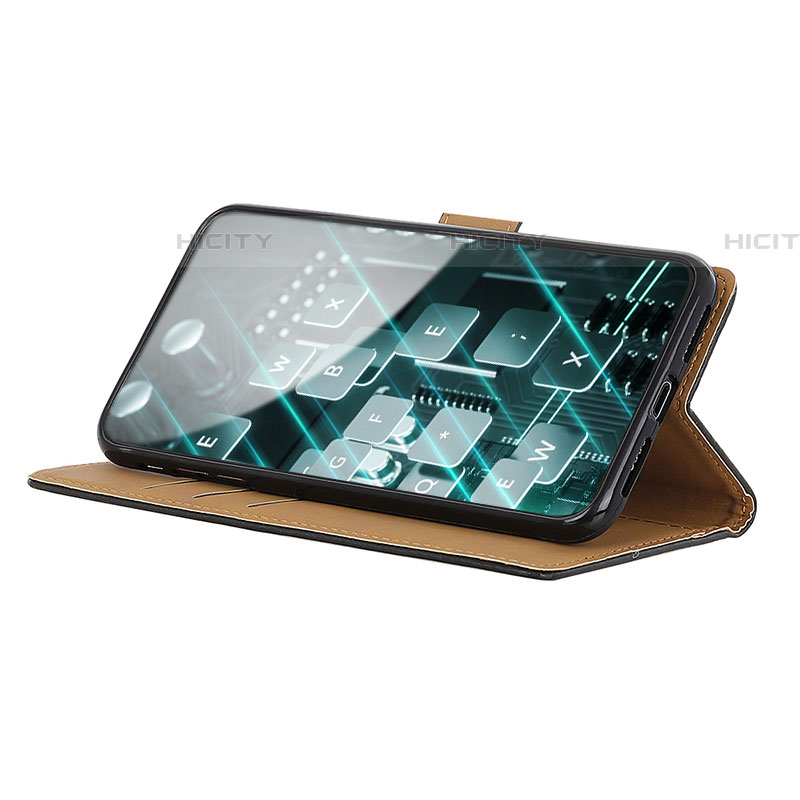 Handytasche Stand Schutzhülle Flip Leder Hülle A08D für Samsung Galaxy A03s groß