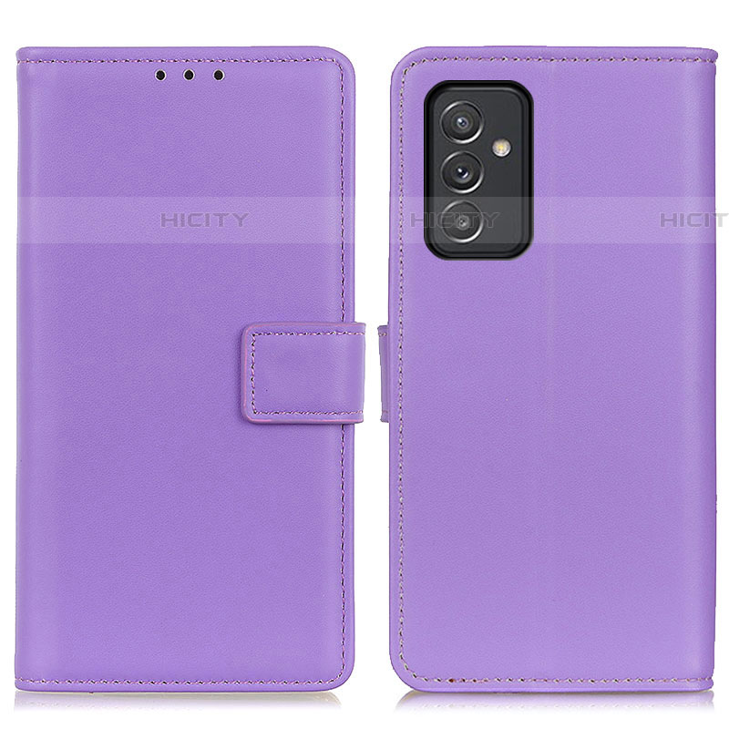 Handytasche Stand Schutzhülle Flip Leder Hülle A08D für Samsung Galaxy A24 4G Violett Plus