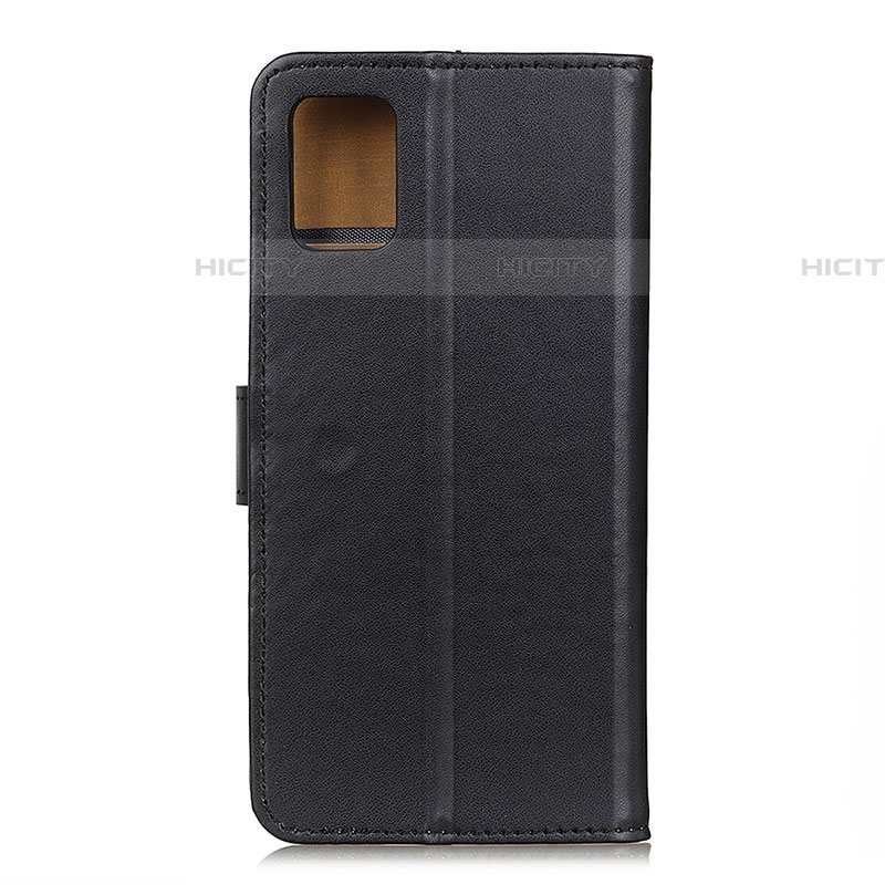 Handytasche Stand Schutzhülle Flip Leder Hülle A08D für Samsung Galaxy A52 4G Schwarz