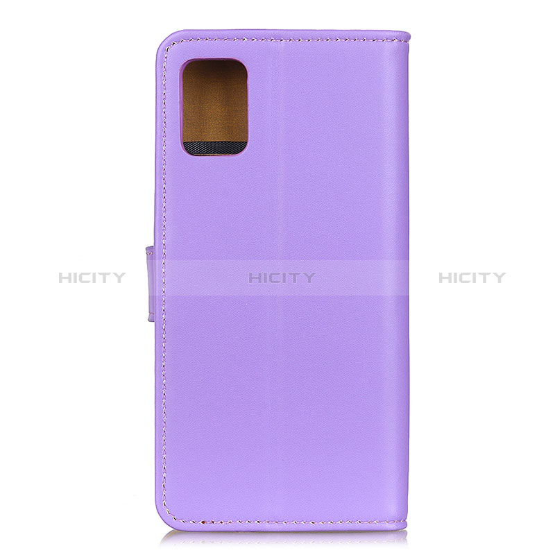 Handytasche Stand Schutzhülle Flip Leder Hülle A08D für Samsung Galaxy A52s 5G Violett Plus