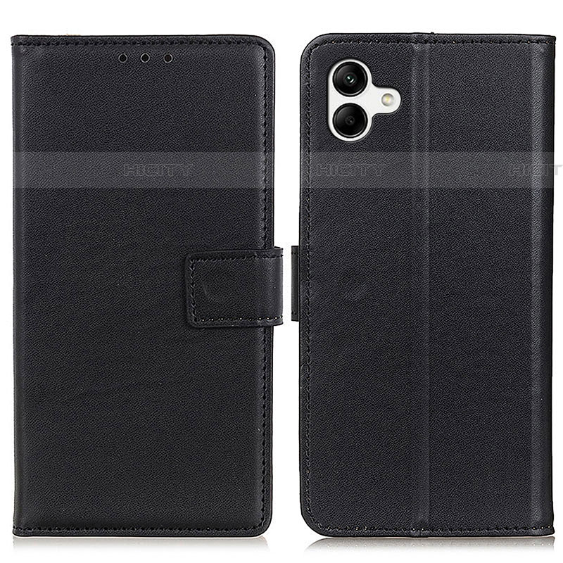 Handytasche Stand Schutzhülle Flip Leder Hülle A08D für Samsung Galaxy F04 Schwarz