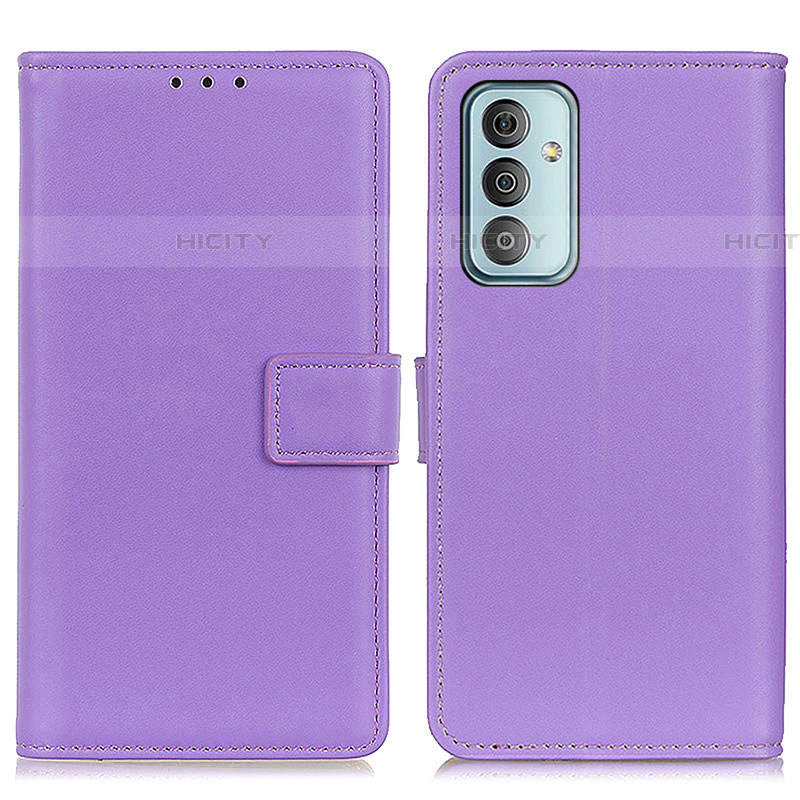 Handytasche Stand Schutzhülle Flip Leder Hülle A08D für Samsung Galaxy F23 5G Violett Plus