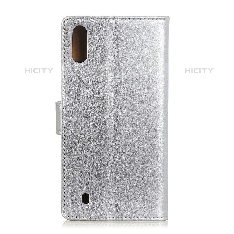 Handytasche Stand Schutzhülle Flip Leder Hülle A08D für Samsung Galaxy M01 groß