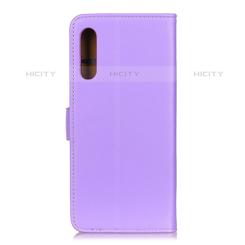 Handytasche Stand Schutzhülle Flip Leder Hülle A08D für Samsung Galaxy M02 Violett