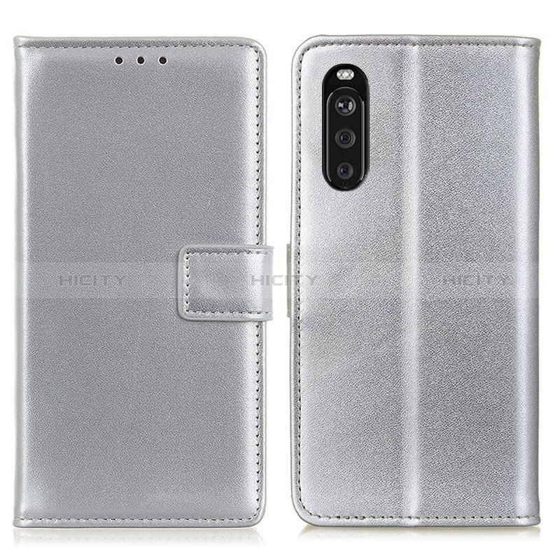 Handytasche Stand Schutzhülle Flip Leder Hülle A08D für Sony Xperia 10 III