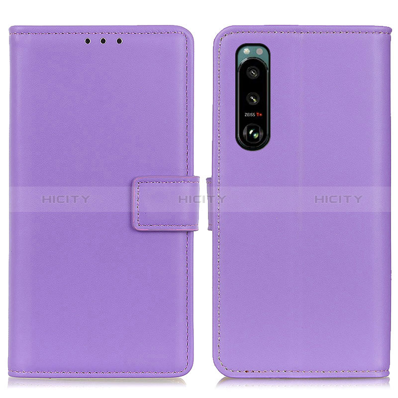 Handytasche Stand Schutzhülle Flip Leder Hülle A08D für Sony Xperia 5 III SO-53B