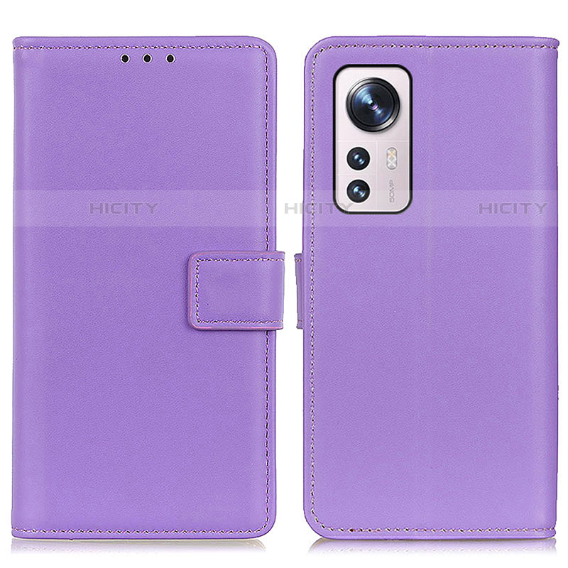 Handytasche Stand Schutzhülle Flip Leder Hülle A08D für Xiaomi Mi 12S 5G Violett