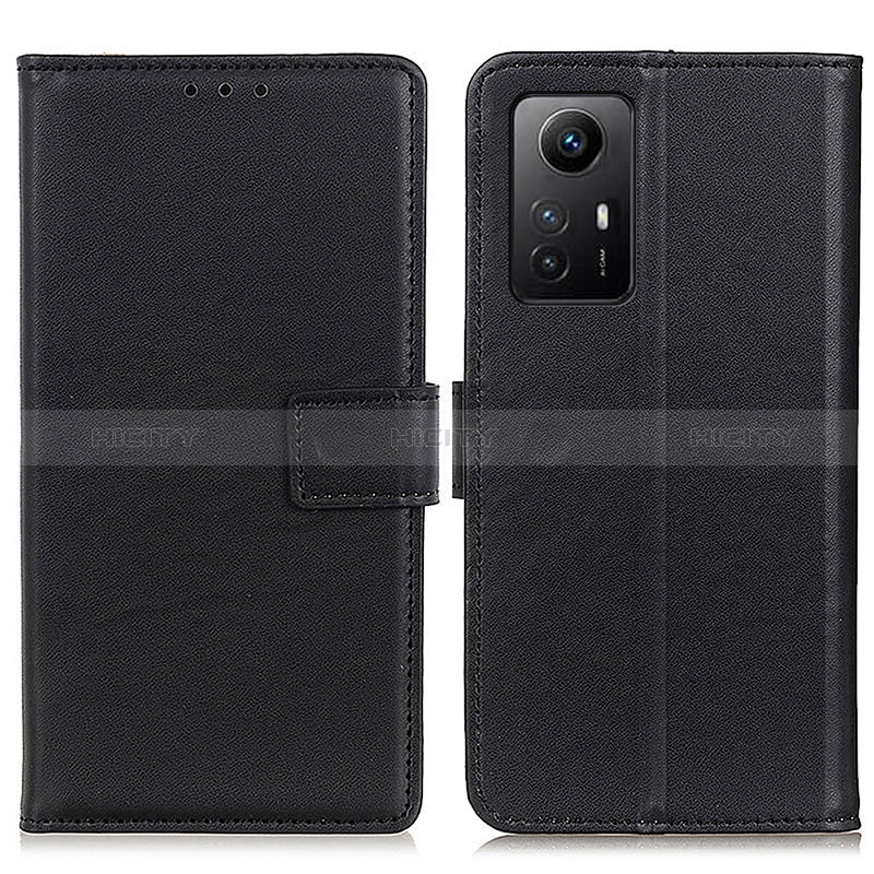 Handytasche Stand Schutzhülle Flip Leder Hülle A08D für Xiaomi Redmi Note 12S Schwarz