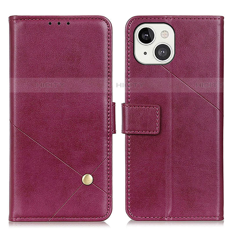 Handytasche Stand Schutzhülle Flip Leder Hülle A09 für Apple iPhone 13 Mini Violett