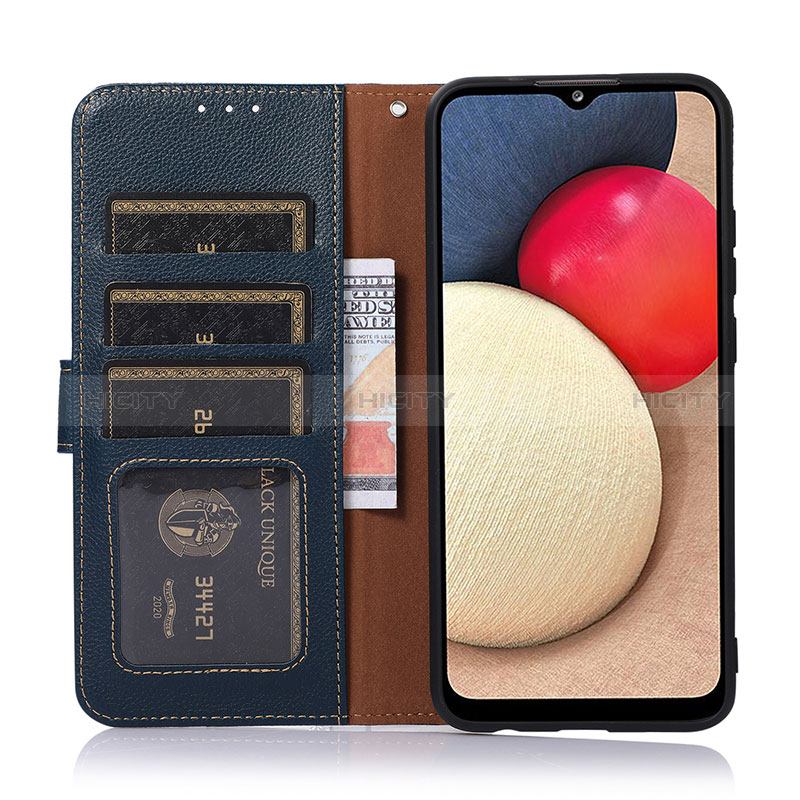 Handytasche Stand Schutzhülle Flip Leder Hülle A09D für Oppo A16 groß