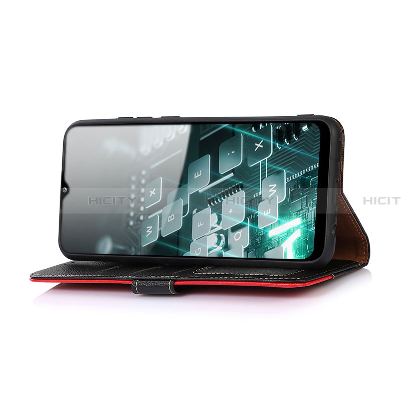 Handytasche Stand Schutzhülle Flip Leder Hülle A09D für Samsung Galaxy A02