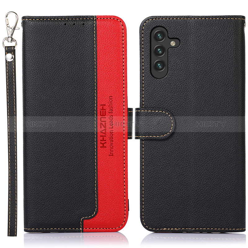 Handytasche Stand Schutzhülle Flip Leder Hülle A09D für Samsung Galaxy A04s groß