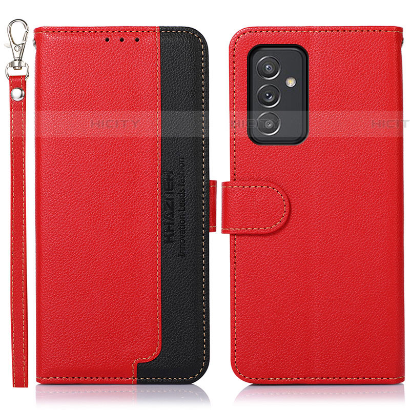 Handytasche Stand Schutzhülle Flip Leder Hülle A09D für Samsung Galaxy A24 4G Rot