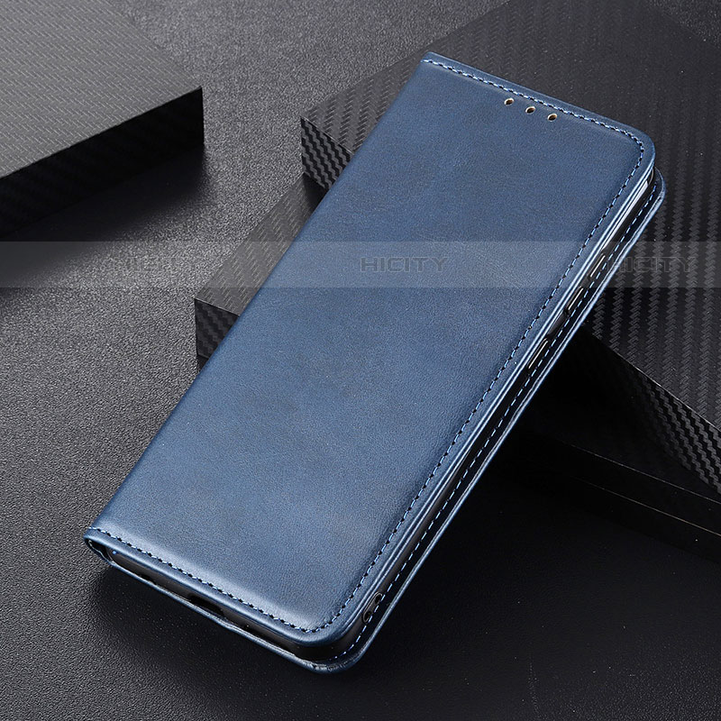 Handytasche Stand Schutzhülle Flip Leder Hülle A09D für Samsung Galaxy S21 FE 5G Blau