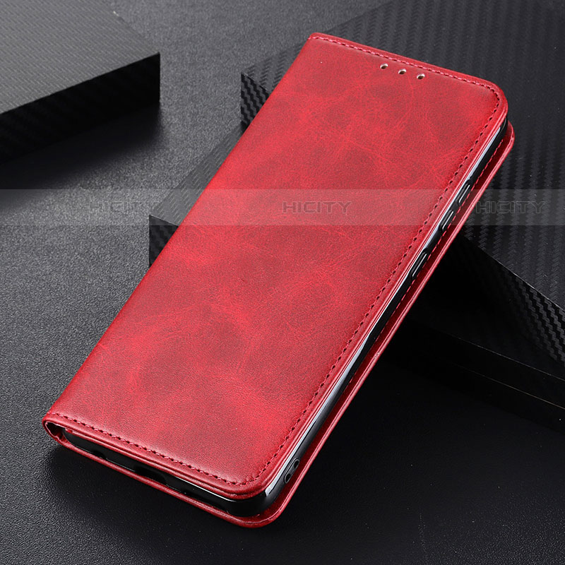 Handytasche Stand Schutzhülle Flip Leder Hülle A09D für Samsung Galaxy S21 FE 5G Rot