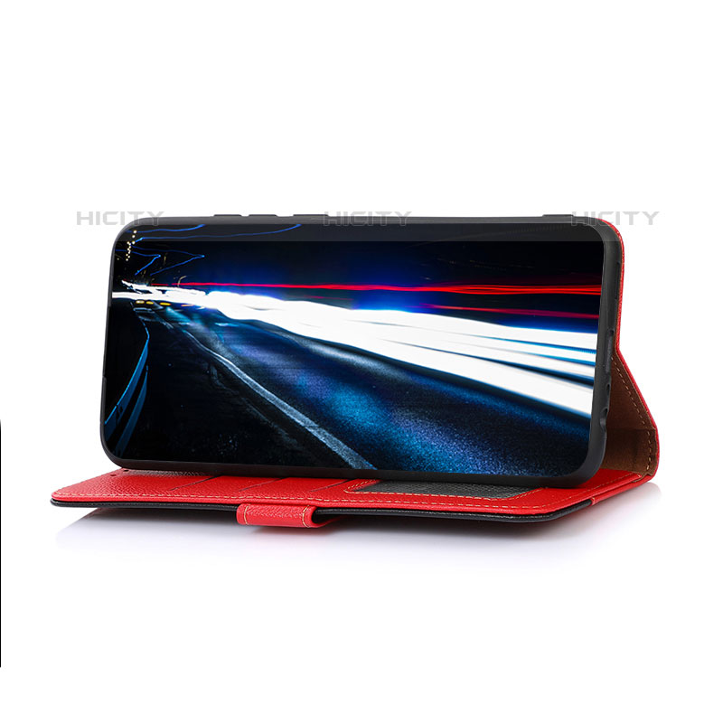 Handytasche Stand Schutzhülle Flip Leder Hülle A09D für Vivo iQOO Z6 Pro 5G groß