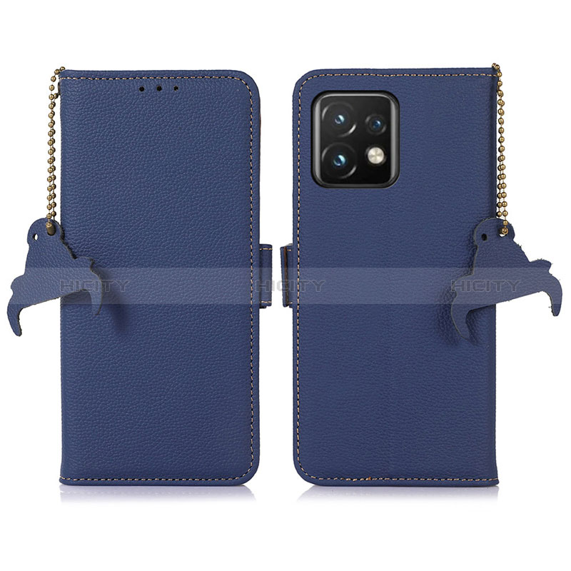 Handytasche Stand Schutzhülle Flip Leder Hülle A10D für Motorola Moto Edge 40 Pro 5G groß