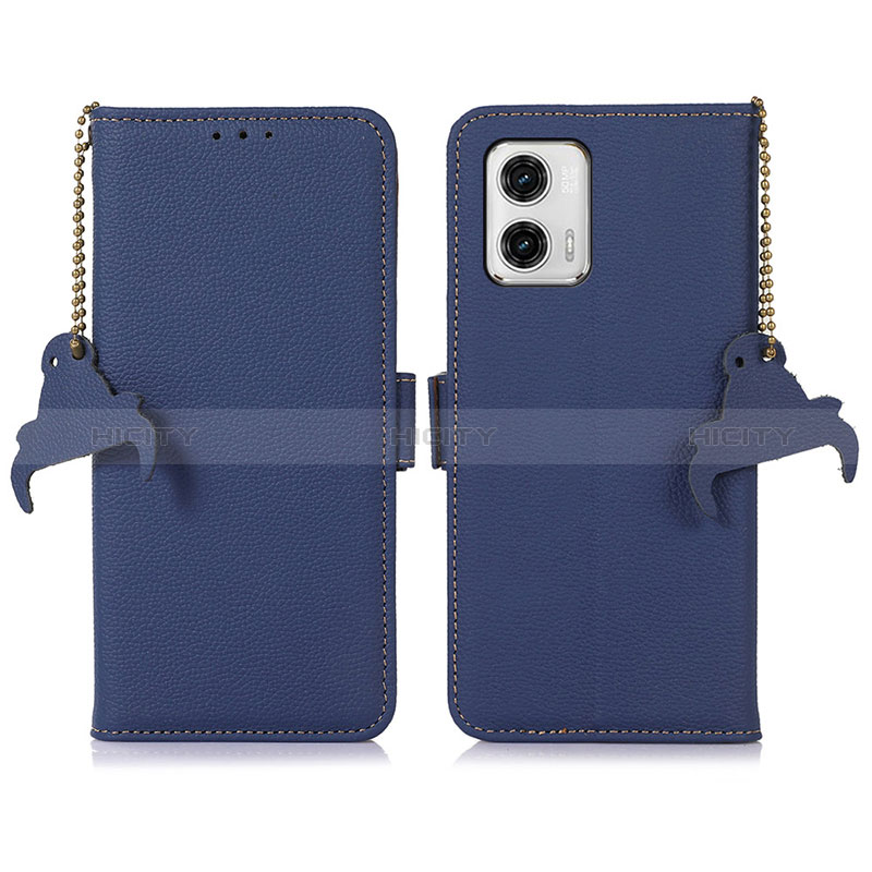 Handytasche Stand Schutzhülle Flip Leder Hülle A10D für Motorola Moto G73 5G