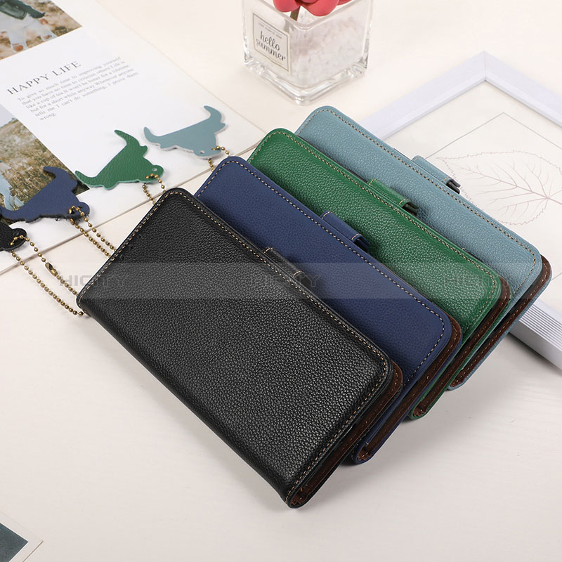 Handytasche Stand Schutzhülle Flip Leder Hülle A10D für Xiaomi Poco C55