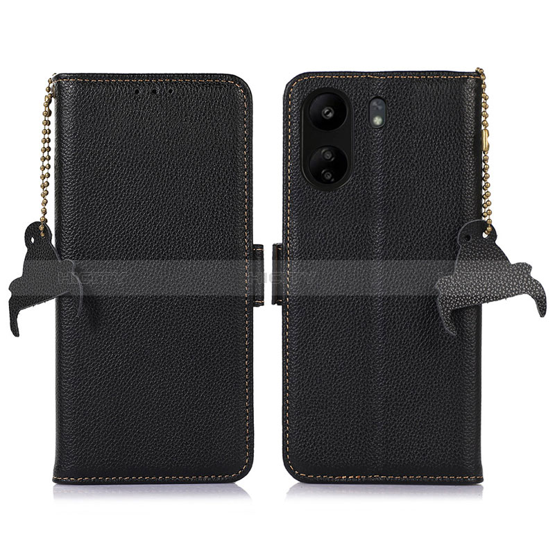 Handytasche Stand Schutzhülle Flip Leder Hülle A10D für Xiaomi Poco C65