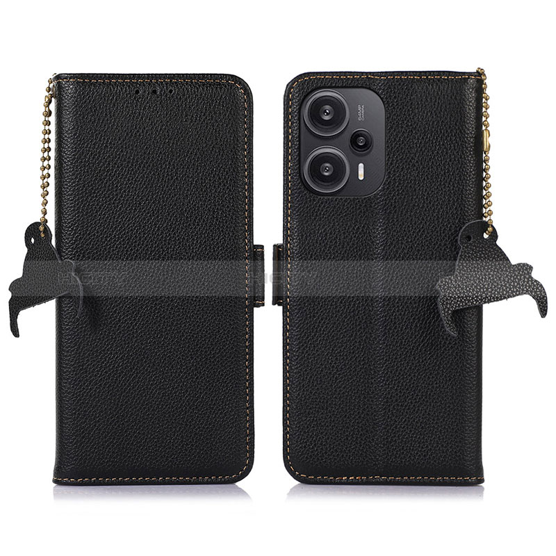 Handytasche Stand Schutzhülle Flip Leder Hülle A10D für Xiaomi Poco F5 5G groß