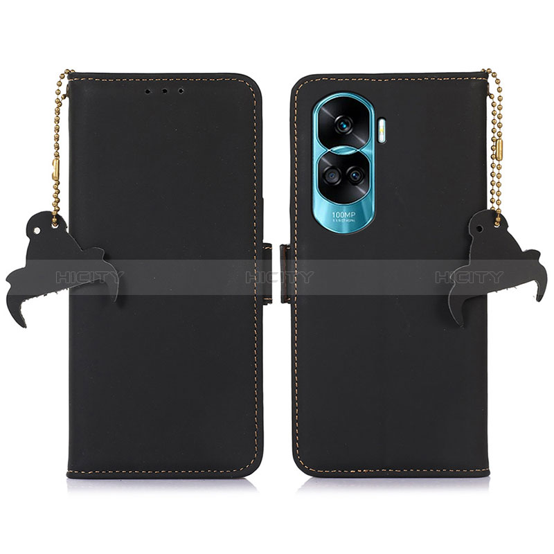 Handytasche Stand Schutzhülle Flip Leder Hülle A11D für Huawei Honor 90 Lite 5G