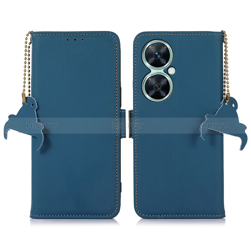 Handytasche Stand Schutzhülle Flip Leder Hülle A11D für Huawei Nova 11i Blau