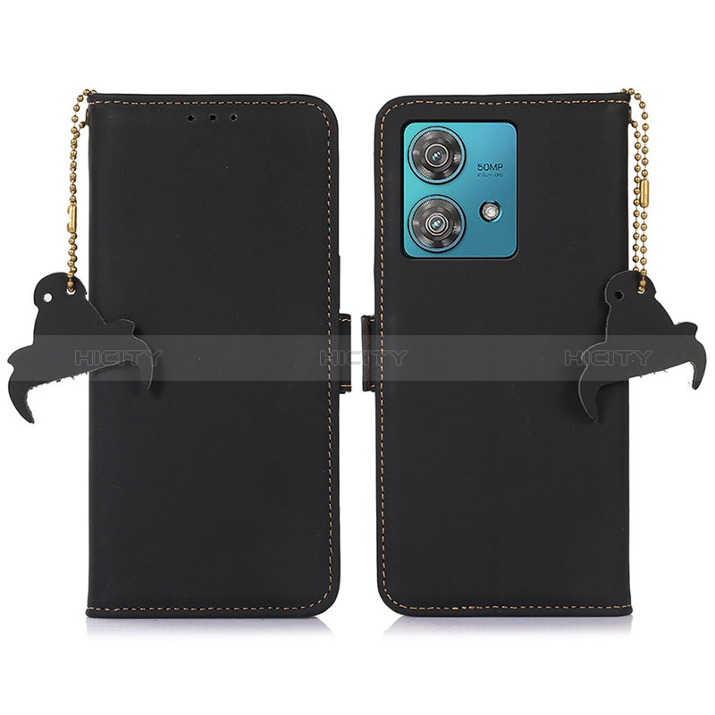 Handytasche Stand Schutzhülle Flip Leder Hülle A11D für Motorola Moto Edge 40 Neo 5G groß