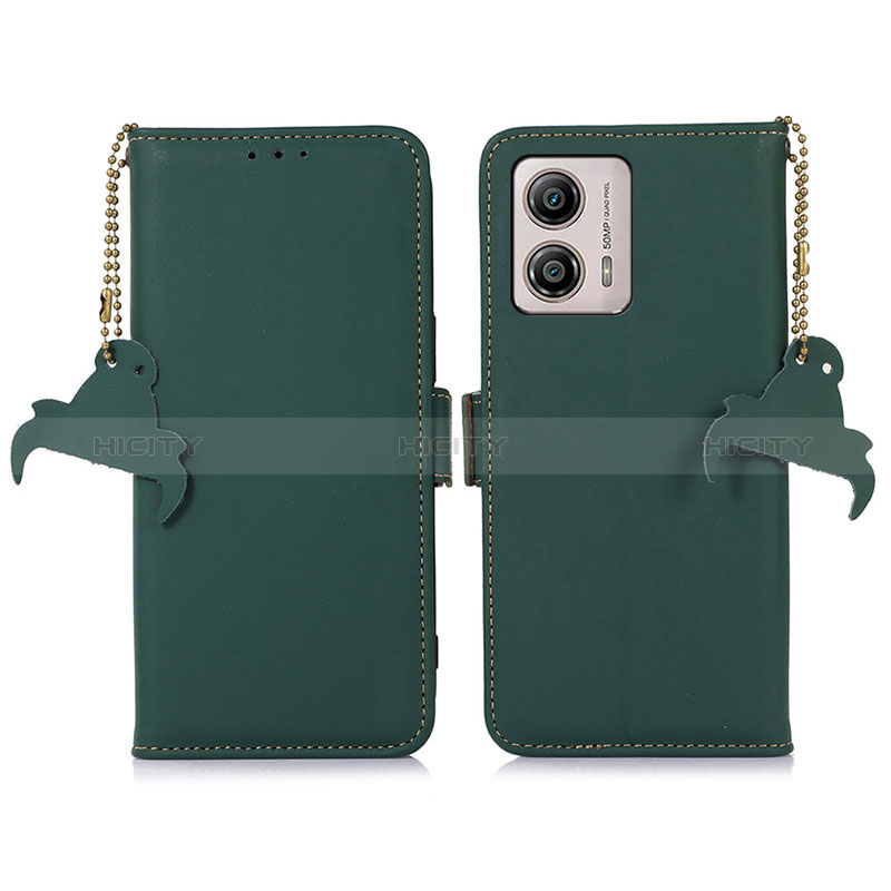 Handytasche Stand Schutzhülle Flip Leder Hülle A11D für Motorola Moto G53j 5G