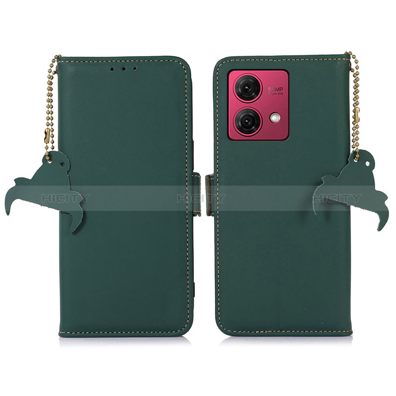 Handytasche Stand Schutzhülle Flip Leder Hülle A11D für Motorola Moto G84 5G