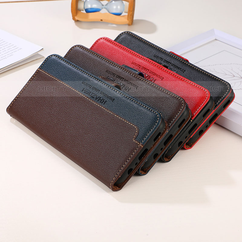 Handytasche Stand Schutzhülle Flip Leder Hülle A11D für Samsung Galaxy S21 5G