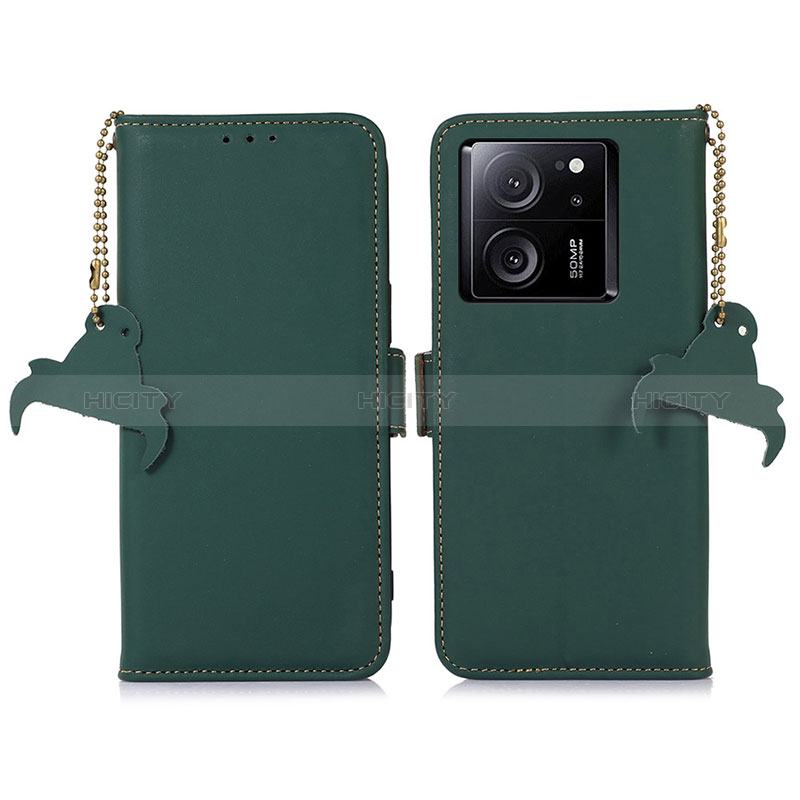 Handytasche Stand Schutzhülle Flip Leder Hülle A11D für Xiaomi Mi 13T 5G groß