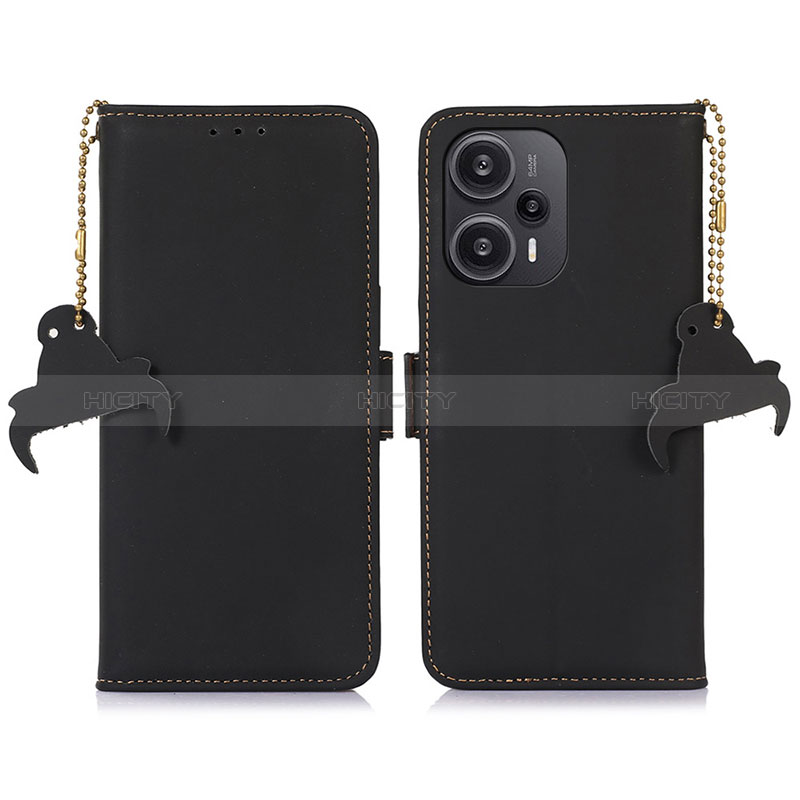 Handytasche Stand Schutzhülle Flip Leder Hülle A11D für Xiaomi Poco F5 5G