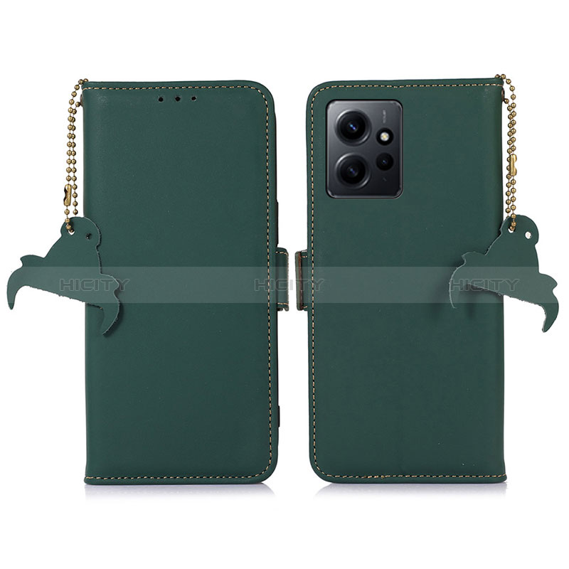 Handytasche Stand Schutzhülle Flip Leder Hülle A11D für Xiaomi Redmi Note 12 4G groß