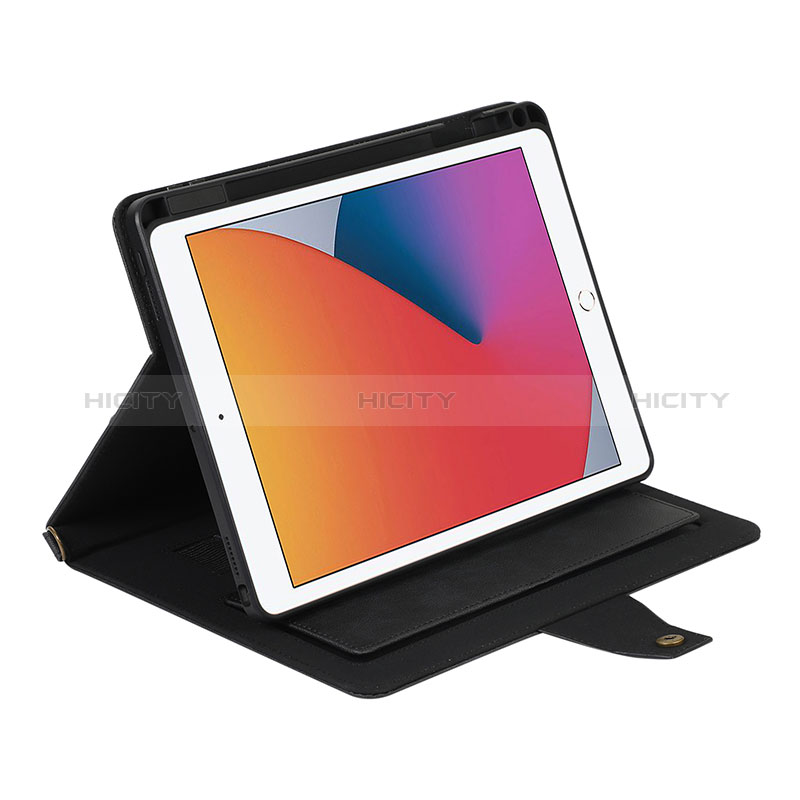 Handytasche Stand Schutzhülle Flip Leder Hülle AD1 für Apple iPad 10.2 (2021) groß