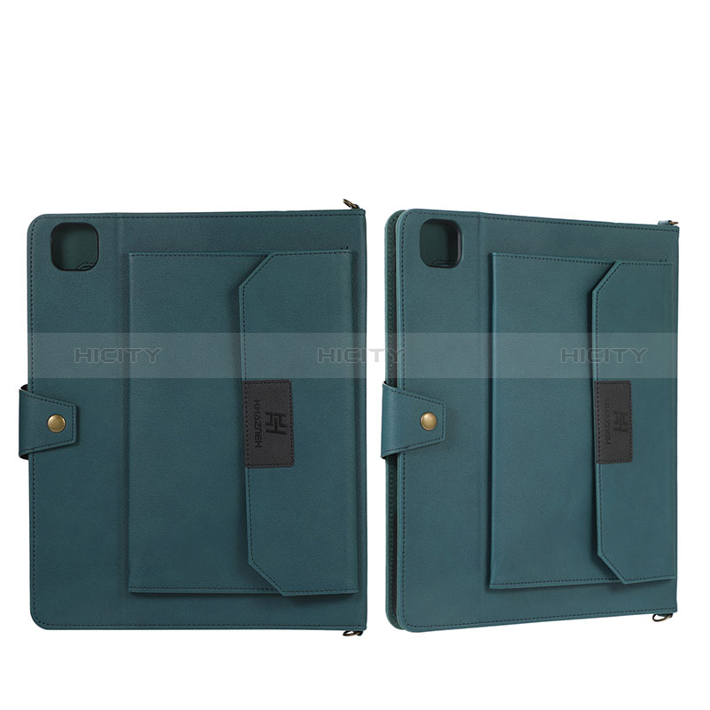 Handytasche Stand Schutzhülle Flip Leder Hülle AD1 für Apple iPad Pro 11 (2022) Grün