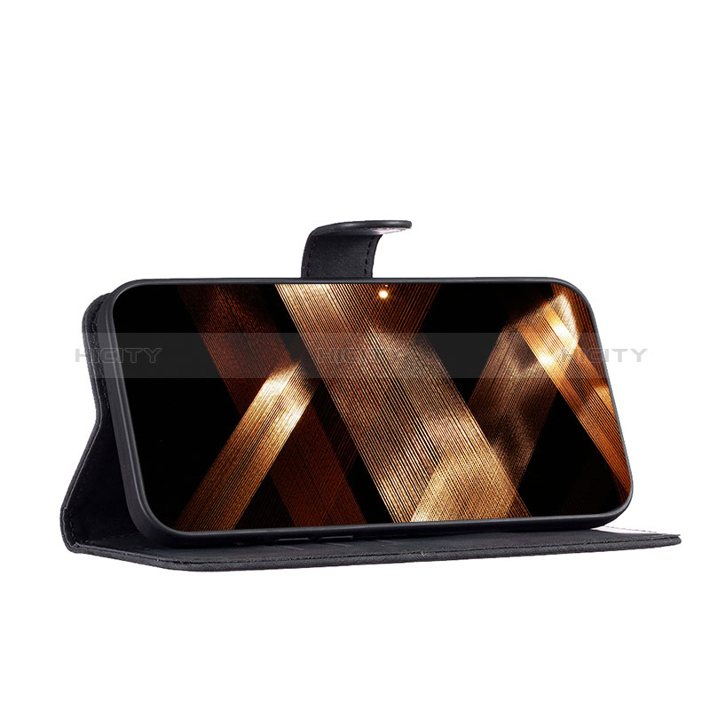 Handytasche Stand Schutzhülle Flip Leder Hülle B01F für Motorola Moto E13