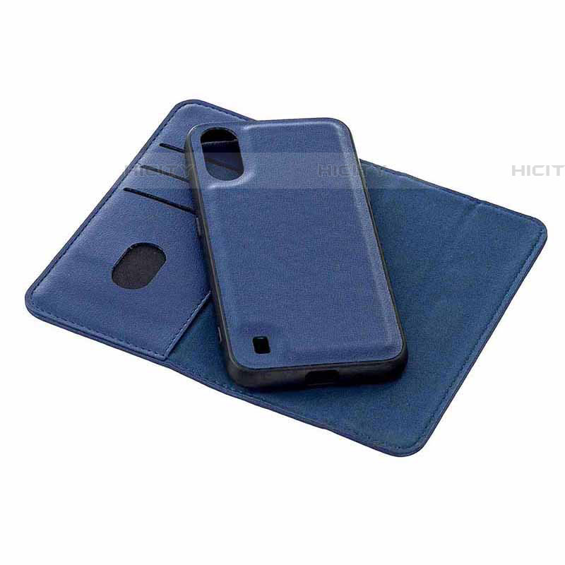 Handytasche Stand Schutzhülle Flip Leder Hülle B01F für Samsung Galaxy A01 SM-A015