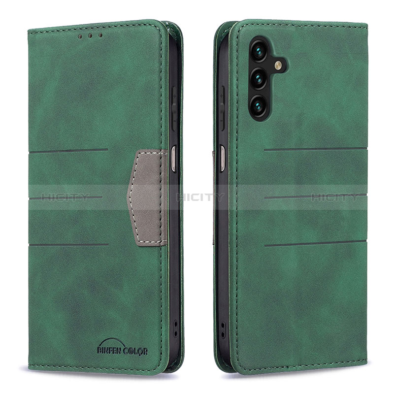 Handytasche Stand Schutzhülle Flip Leder Hülle B01F für Samsung Galaxy A04s