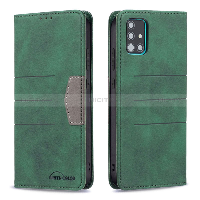 Handytasche Stand Schutzhülle Flip Leder Hülle B01F für Samsung Galaxy M40S