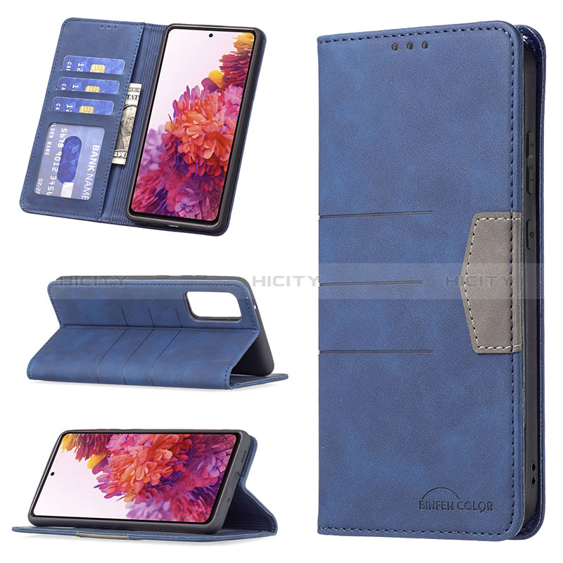 Handytasche Stand Schutzhülle Flip Leder Hülle B01F für Samsung Galaxy S20 FE (2022) 5G