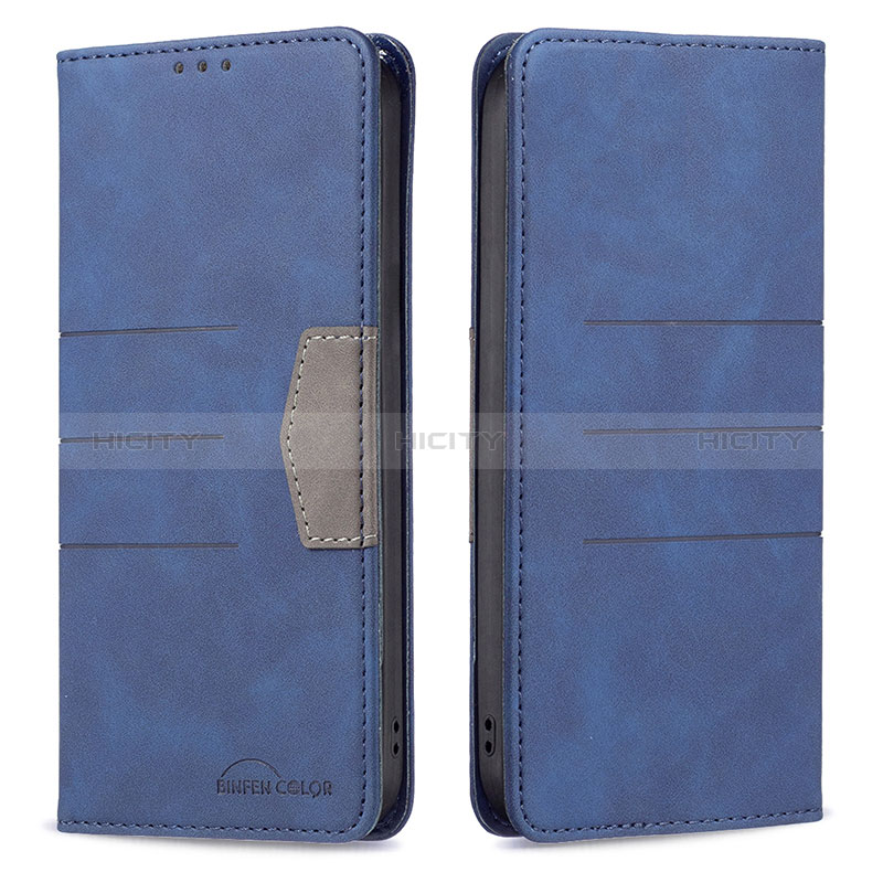 Handytasche Stand Schutzhülle Flip Leder Hülle B01F für Xiaomi Mi 11i 5G Blau