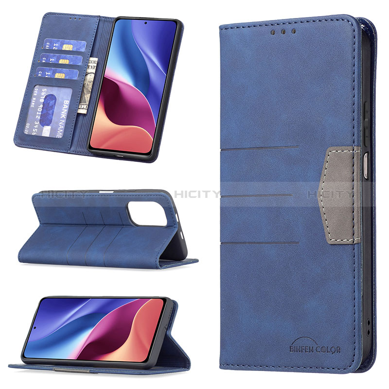 Handytasche Stand Schutzhülle Flip Leder Hülle B01F für Xiaomi Redmi K40 Pro+ Plus 5G