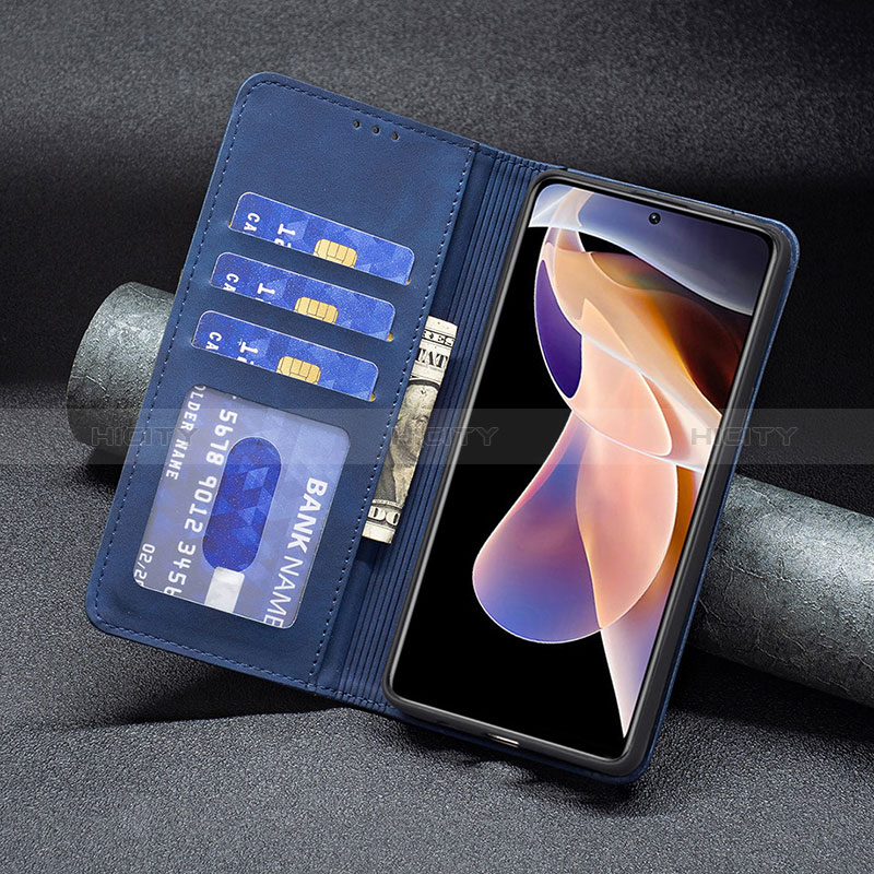 Handytasche Stand Schutzhülle Flip Leder Hülle B01F für Xiaomi Redmi Note 11 Pro+ Plus 5G